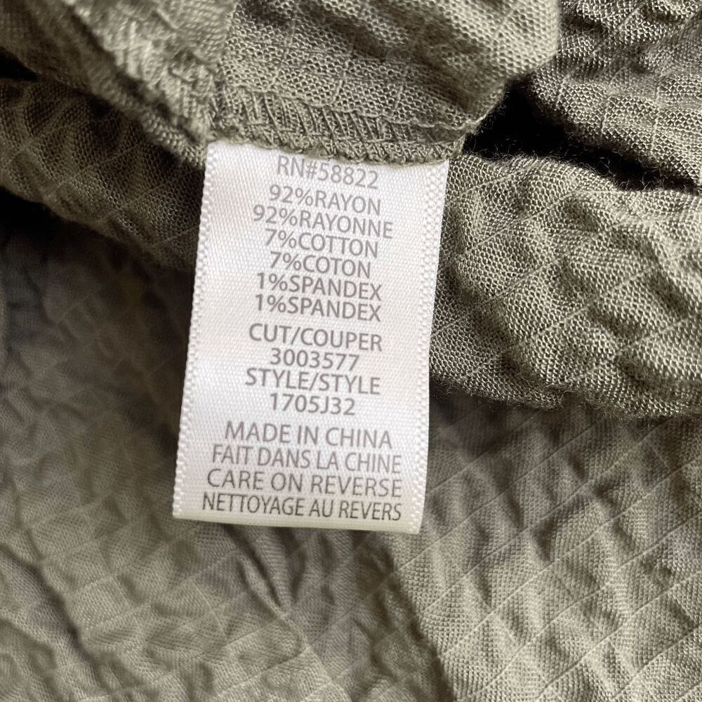 NWT Max Studio Cheesecloth Shirt Large - Picture 4 of 8